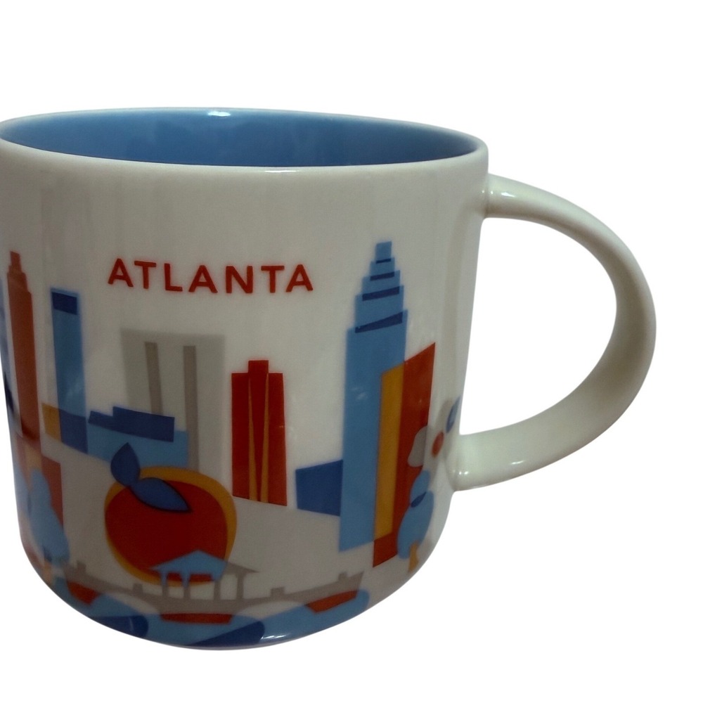 Starbucks you are here Atlanta mug 2015 Retired